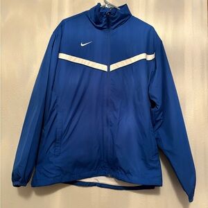 Nike Blue Track Jacket and Pants White Chevron
